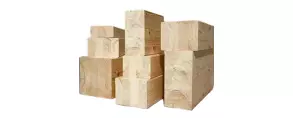 Брус клееный